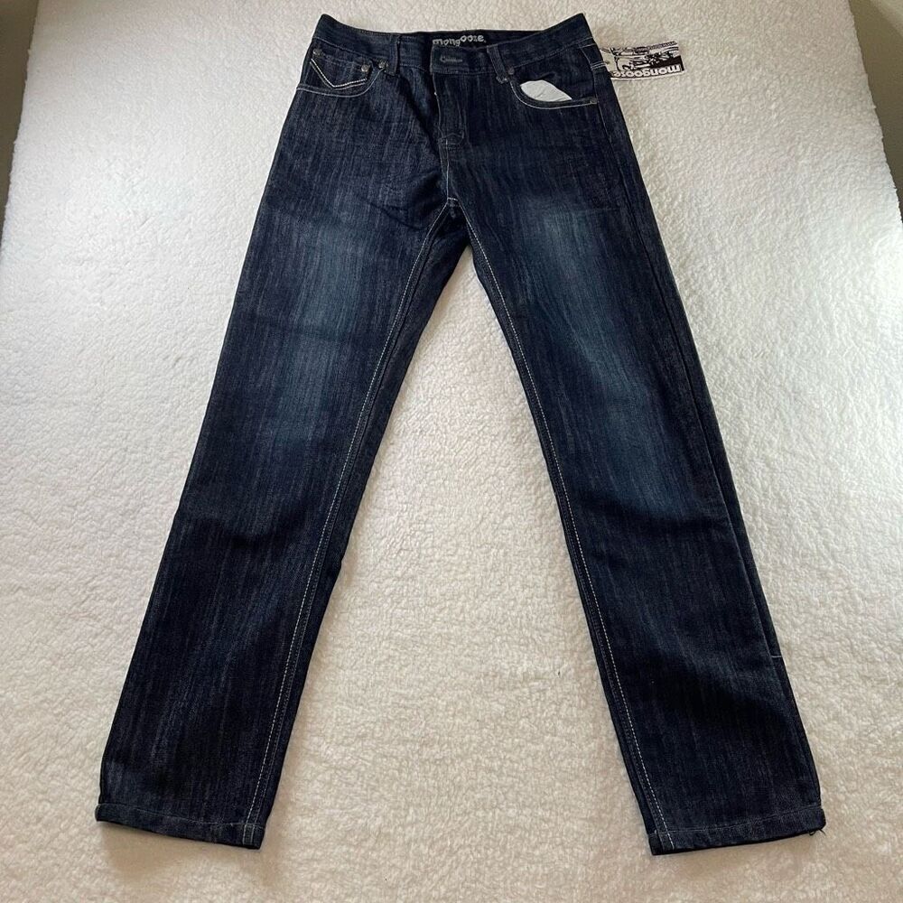 NWT Mongoose Dark Blue Jeans Youth Size 14